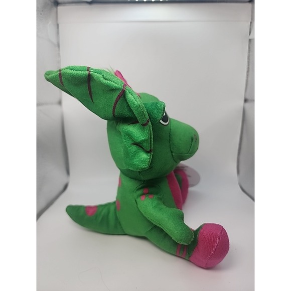 Barney & Friends Plush Baby Bop Girl Dino Dinosaur Toy Factory Green 8inch ~New~ - Picture 3 of 5